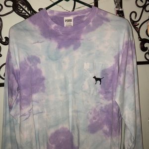 Tie dye Pink long sleeve